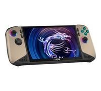MSI Claw 8 AI+ Gaming Handheld, 8 pollici FHD+ 120 Hz, processore Intel Core Ultra 7 258 V, 32 GB RAM, 1 TB SSD, grafica Intel Arc, Windows 11 Home, Nero/Sandstorm, A2VM-015