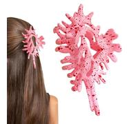 CLAW CLAW CLAP - CLINE CLACE CHAPED CLACE | Centrale Capelli Senza | Centrale In Capelli In ABS Per Vacanze In Spiaggia E Vita Quotidiana | Accessorio Per Capelli Per Matrimoni, Costume Da