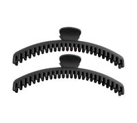 Claw Hair Clips for Women, Non-Slip Banana Hairpins, Strong Grip Big Barrettes, Slim Bun Pins for Thick and Thin Hair, 2 Pack Small Portable Claw Clips, Stylish Hair Accessories for Daily Wear