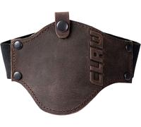 Claw Leather Logo, protezione del turno Taglia unica male Marrone