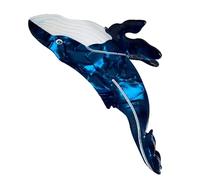 Claw per capelli a forma di - Offre a clip Haiiir Hold Hold Hold | Migliora l'appello visivo cellulosa acetato grande paler | Clip per capelli degli animali oceanici per compleanni,