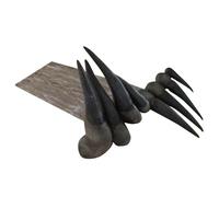 Claw - Segnalibro a mano demone | Segnalibro raccapricciante in resina 3D, manuale creativo per il diavolo, Halloween Claw Witch's Hand Festival, libro libreria