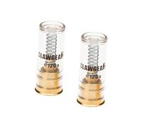 Clawgear Tappo a Scatto 12 Misuratore 2-Pack Durevole Con Molla Tampone Di Danni
