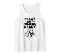 Claws out Snacks Ready Bear Gioco di Calcio Giorno Divertimento Canotta