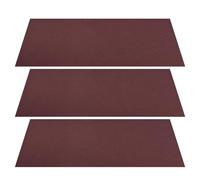 Claws - Set di carta vetrata per colla | 3 pezzi di fogli di macinazione di ricambio 50 x 25 cm con 60s 80s 120 grido per la cura dei rottami di gatti e tagliere per cani