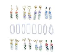 Clay Earring Cutter Jewelry Molds Geometric Shape Cutting Tool