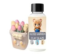 Clay Glaze - 50ml, Brightness Enhancer, Gloss Shine, For Ceramic, Wood, Res
