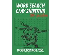 Clay Pigeon Word Search Puzzle Book: Word Searches with Easy to Read Print about Clay Shooting, Shotgun Shooting, shotgun Sports and more [ 6x9 ... Gift for Vacations, Holidays and Free Times
