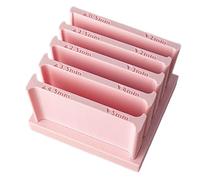 Clay Thickness Roller, Pottery String Cutter, Reusable Sculpting Tool Set, Adjustable Craft Tool Kit for Beginners Jewelry Making Earrings Rings Pendants Diy Sculpting Projects 3.54x3.15x2.36 Inches