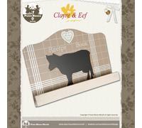 CLAYRE & EEF | 61094 | Leggio - Cook book Holder | Shabby chic