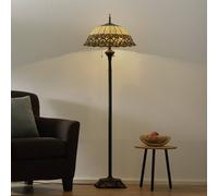 Clayre&Eef Frieda - piantana con paralume in stile Tiffany Clayre&Eef