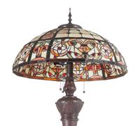 Clayre&Eef Lussuosa piantana Lindsay in stile Tiffany Clayre&Eef