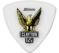 Clayton Acetal Rounded Tri (Wedge) Pick 12-Pack.80mm