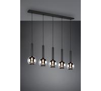 TRIO Leuchten Clayton lampada a sospensione 5 luci, 310300532, Clayton [Lampade per Interni > Lampade a Sospensione]