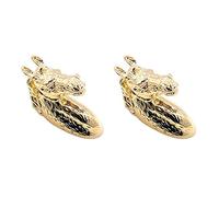 ClAZTyict 2Pezzi Maniglie per Porte Antiche Maniglia per Animali Manopola per Maniglia nel Lega di con Testa di con ()