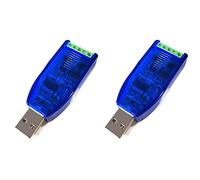 ClAZTyict 2X Convertitore da USB Industriale A RS485 RS232 Protezione Aggiornamento Compatibilità Convertitore RS485 Connettore -485 Standard V2.0