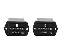 ClAZTyict 2X DC 6-80V Contaore Meccanico - Contaore Per Motore Generatore Barca Automobili Motorcross Motore Camion Trattore