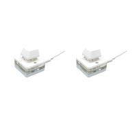 ClAZTyict 2X Tastiera di Scelta Rapida A 1 Tasto USB Tastiera Macro Programmabile Personalizzata Tasto di Scelta Rapida Mouse Pulsante Singolo Mini Tastiera RGB
