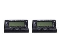 ClAZTyict 2X Tester del Regolatore di Capacità del Bilanciatore Della Batteria CellMeter-7 LiPo LiFe Li-Fe Li-Ion NiMH Nicd Digital Checker
