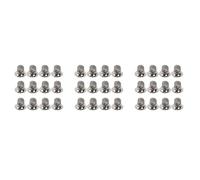 ClAZTyict 36 PCS Clip per Portamatite in Acciaio Inossidabile con Supporto per Clip per Penna Autoadesiva con A Molla Regolabile