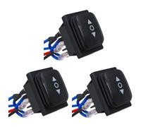 ClAZTyict 3X Interruttore di Inversione di Polarità Momentaneo, Attuatore Motore di Controllo Impermeabile, Interruttore A Levetta A 6 Pin e 3 Posizioni