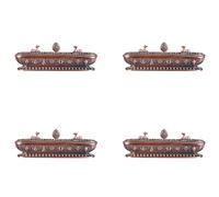 ClAZTyict 4X Tibet Bruciatore di Incenso Antico Fatto Un Mano Porta Bastoncini di Incenso Teahouse Home Office Decorazione Ornamenti 3