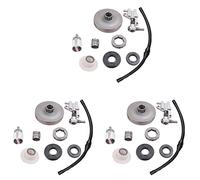 ClAZTyict 5X Worm Frizione Sprocket Rim Pompa Olio del Cambio per Il Cinese 4500 5200 5800 45Cc 5 Filtro Olio Combustibile Seal Chainsaw Parte