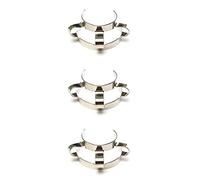 ClAZTyict 6Pcs 24 in Acciaio Clip Keck Morsetto per 24/29 24/40 Vetro Smerigliato Comune