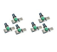 ClAZTyict 6PZ 5W USB Fan Volume D'Aria Regolatore Continuo Modulo Regolatore di Velocità USB DC 5V Ingresso USB DC4-12V Un 2.5-8V