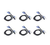 ClAZTyict 6X Powercon Combinazione di Spina Powercon e di Segnale XLR per il Transito del Segnale di Connessione All'Alimentazione (A)