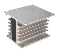 ClAZTyict Dissipatore di Trifase 80X110X100Mm per Dissipatore di in Alluminio A Relè A Stato SSR