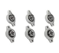 ClAZTyict Kfl002 Flangia Autobloccante del Blocchetto di Cuscino di Auto Fl002 Che Sopporta 15mm 6Pcs