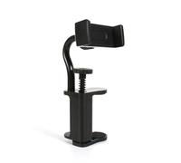 ClAZTyict Porta del Telefono per Chitarra con Percorsi di Supporto per Spartiti Digitali per Chitarre Spesse/Ukulele da 6-10,5 cm