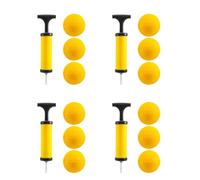 ClAZTyict Roundnet Palline da Gioco Sostituibili Palline da Competizione Mini Pallavolo Confezione da 12 con Pompa