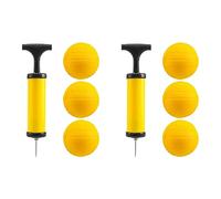 ClAZTyict Roundnet Palline da Gioco Sostituibili Palline da Competizione Mini Pallavolo Confezione da 6 con Pompa