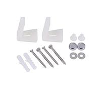 ClAZTyict Vaso angolato per WC Vaso per WC Bidet o piedistallo Kit bulloni per fissaggio