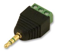 CLB Adattatore Jack 3.5mm a Morsettiera Dorata