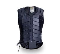 CLBING Gilet Equestre Regolabile per Adulti E per Bambini Protezione per Cavaliere Protezione per Il Corpo Gilet per La Guardia Gilet Imbottito con Cerniera A Cavallo,M