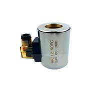 CLBSWYEJK Bobina idraulica dell'elettrovalvola MFB12-90YC 220V MFZ12-90YC 24v Foro Interno 31,5 mm Lunghezza 75 mm(24V)