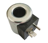 CLBSWYEJK DC12V DC24V AC220V Foro Interno 18mm, Altezza 40mm Bobina elettrovalvola(DC12V)