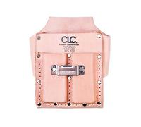 CLC Custom Leathercraft 700 Borsa porta attrezzi, resistente, 5 tasche, marrone chiaro