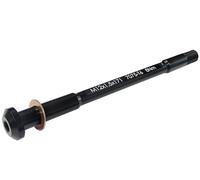 CLCBIKE PERNO PASSANTE ANTERIORE M12x1.5x121MM NERO