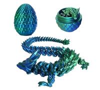 ClcIosis 1 drago 3D nell'uovo - decorazione giocattolo per la casa, l'ufficio, il soggiorno, la camera da letto - Drago creativo uovo come decorazione della stanza