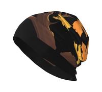 CLDBMD Little Squirrel on the Maple Tree - Cappello lavorato a maglia, per adulti, morbido, confortevole e traspirante, colore: nero