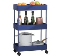 CLDPMT Kitchen Storage Rack Kitchen Rack Floor-to-ceiling Multi-layer Removable Gap Storage Rack Daily Household Space-saving Storage Rack Cookware Shelves(B 40.5x22.5x62cm)
