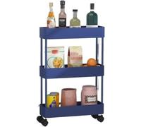 CLDPMT Kitchen Storage Rack Kitchen Rack Floor-to-ceiling Multi-layer Removable Gap Storage Rack Daily Household Space-saving Storage Rack Cookware Shelves(B 40.5x13.5x62cm)