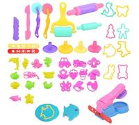 CLDURHGE Set di Utensili in Plastilina per Piccoli - Pongo per Piccoli 2/3 Anni, Dido per Piccoli 4/5 Anni, Formine Dido, Pasta Modellabile Piccoli, Pongo, Plastilina per Piccoli e Dido per Piccoli