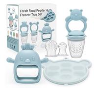 CLDY Contenitore per alimenti per bambini, ciuccio per frutta, dispenser di alimenti per frutta in silicone, ghiaccioli per dentizione latte materno per bambini, senza BPA, adatto per l'alimentazione