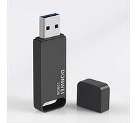 Cle USB 128 GB, Chiavetta USB 3.0 Rapida Flash Drive, Metallo Pen Drive Chiave USB Mini Portatile Grande Capacità Originale Memory Stick per Pc/Phone/Tablet/TV/Archiviazione Esterna (Black)