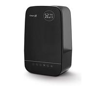 Clean Air Optima CA-606 Humidifier with Ioniser and Aromatherapy - Humidification Capacity Max. 480 ml/h - Water Tank Capacity 5.5 Litres - Suitable for Rooms up to 65 m²/160 m³ (Black)
